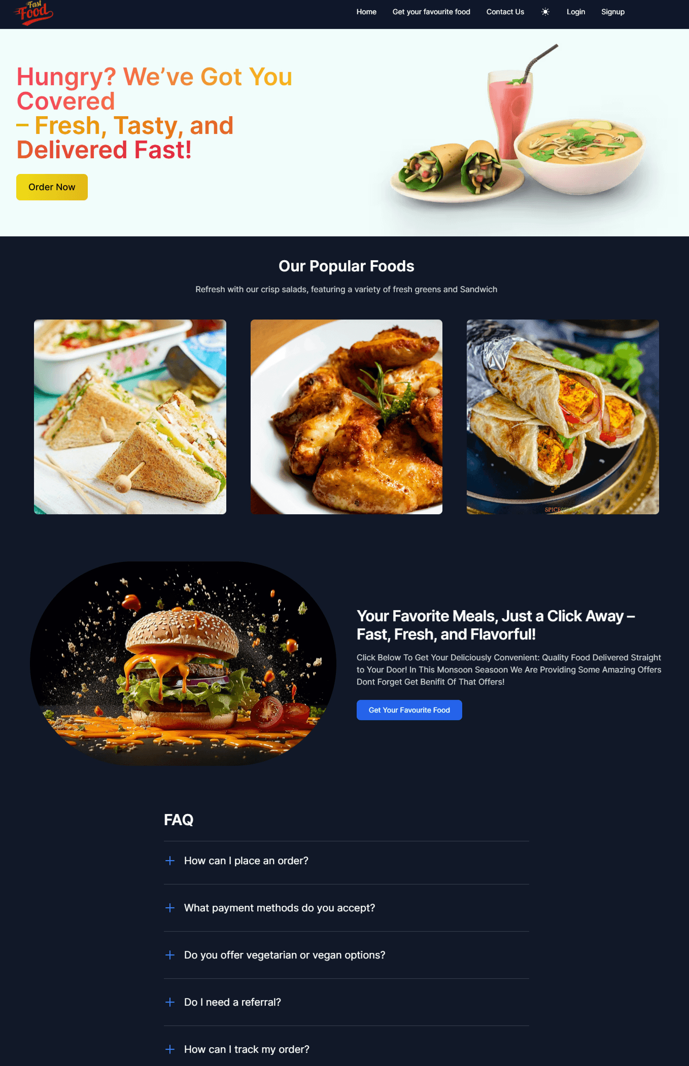 Food Ordering Platforms